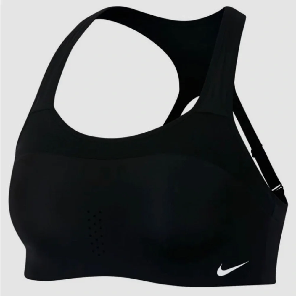 Nike Alpha Women's High-Support Padded Sports Bra Dri-fit AJ0340 010 size XL D-E - Picture 2 of 11
